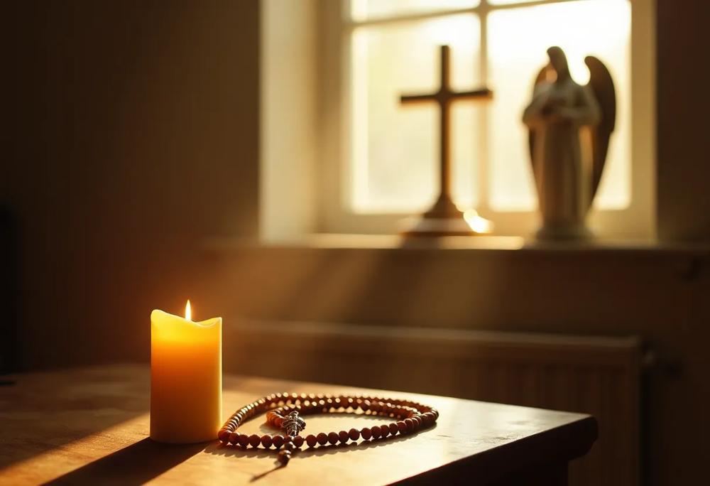 peaceful altar